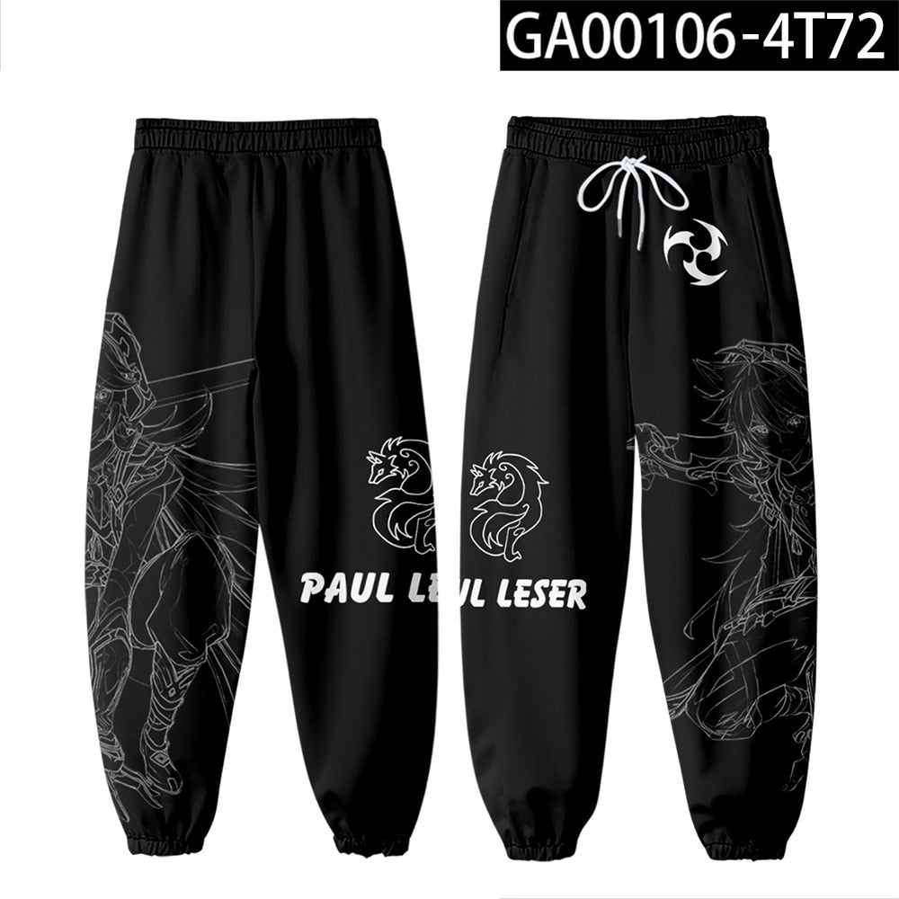 Genshin Impact Klee Xiao Cosplay Pants