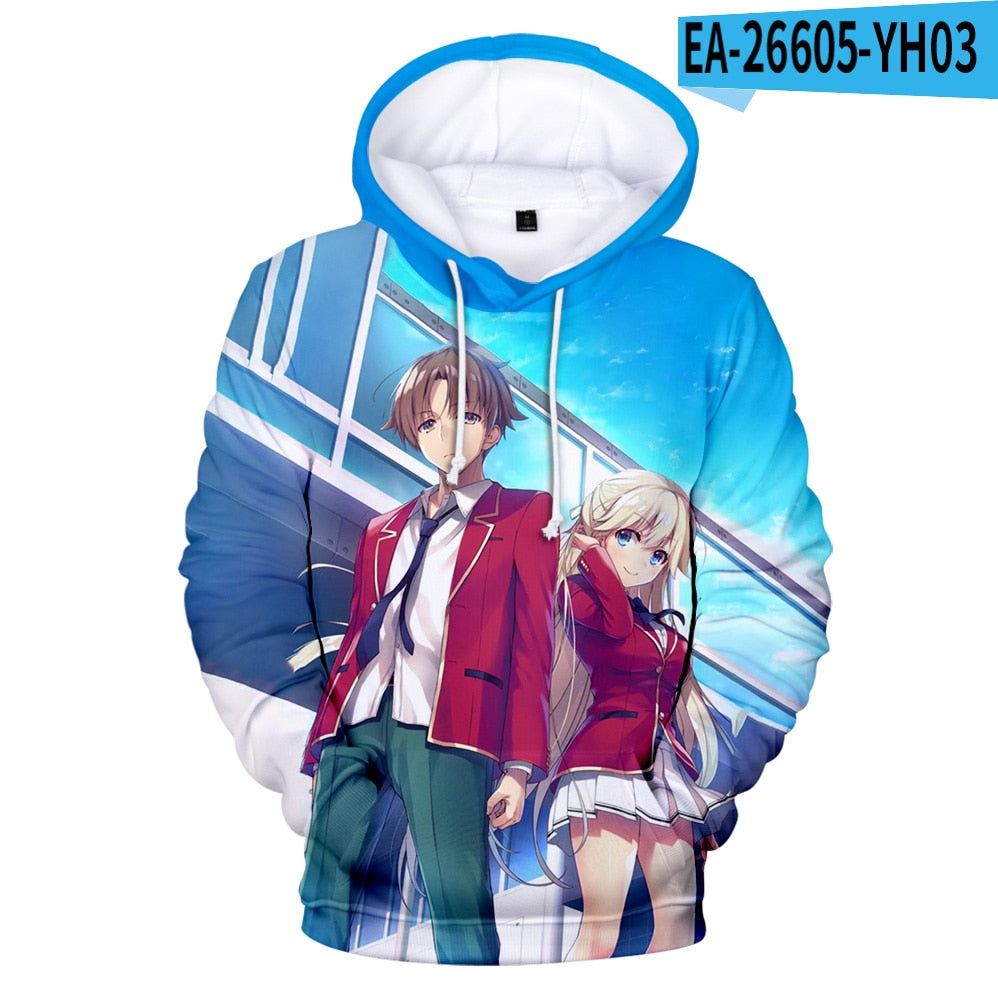 Classroom of the Elite 3D printed Hoodies