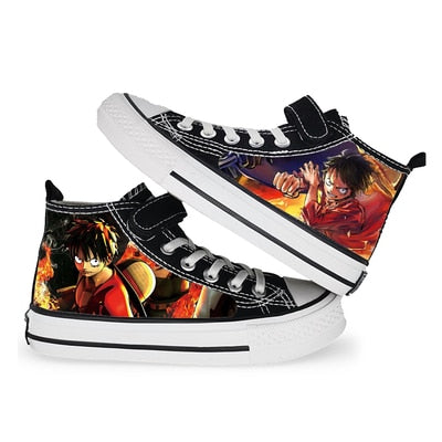 ONE PIECE  Monkey D. Luffy, Roronoa Zoro High Top Shoes