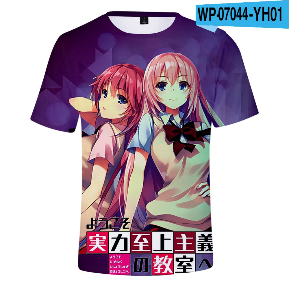 Classroom of the Elite Crewneck T-Shirts