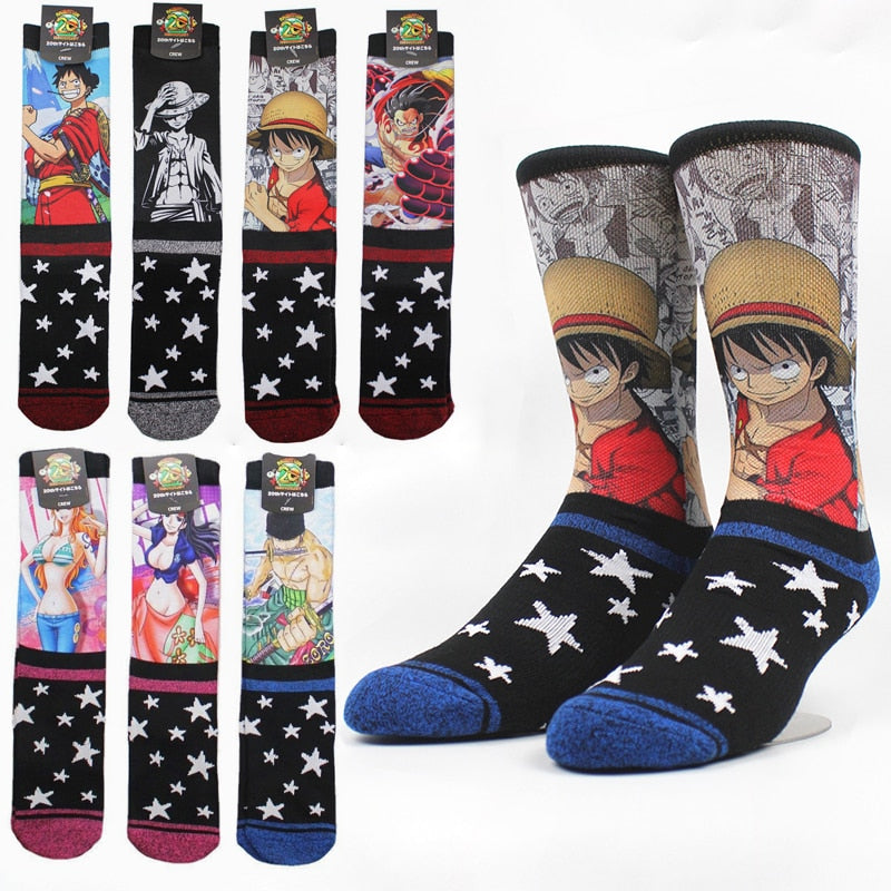 One Piece Anime Socks