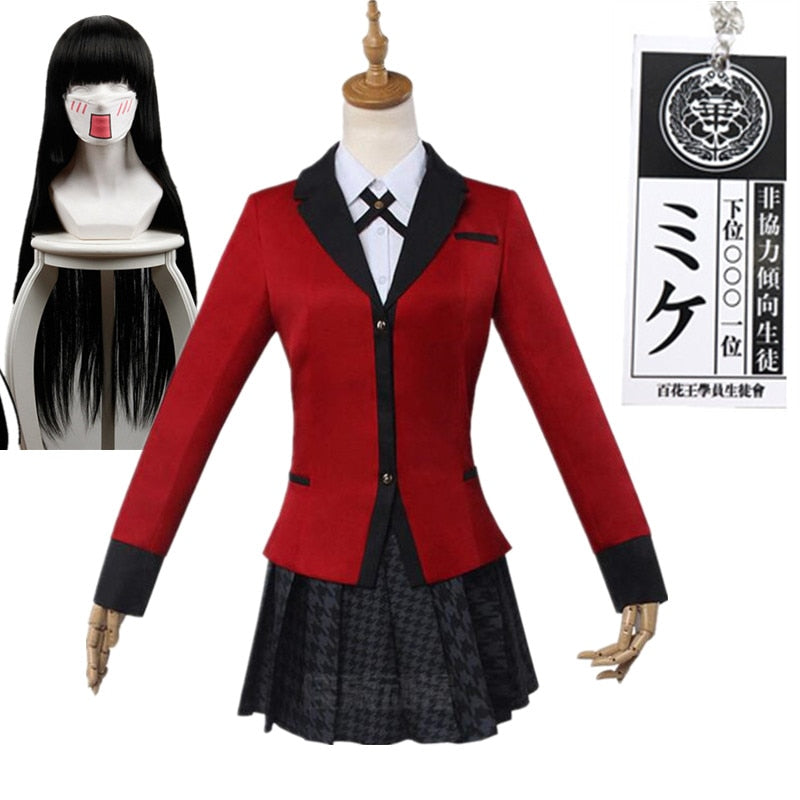 Kakegurui Jabami Yumeko Cosplay