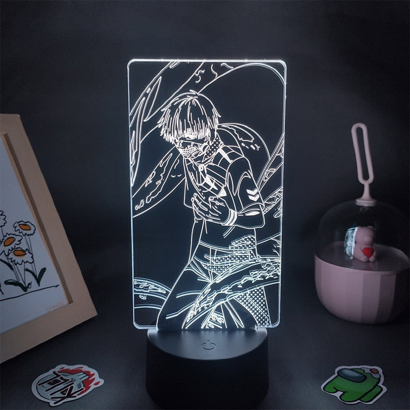 Tokyo Ghoul Kaneki Ken 3D LED Lamp RGB