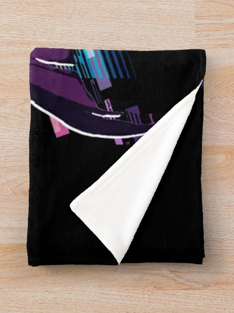 Kakegurui - Yumeko *80s retro* Sofa Shaggy Blanket