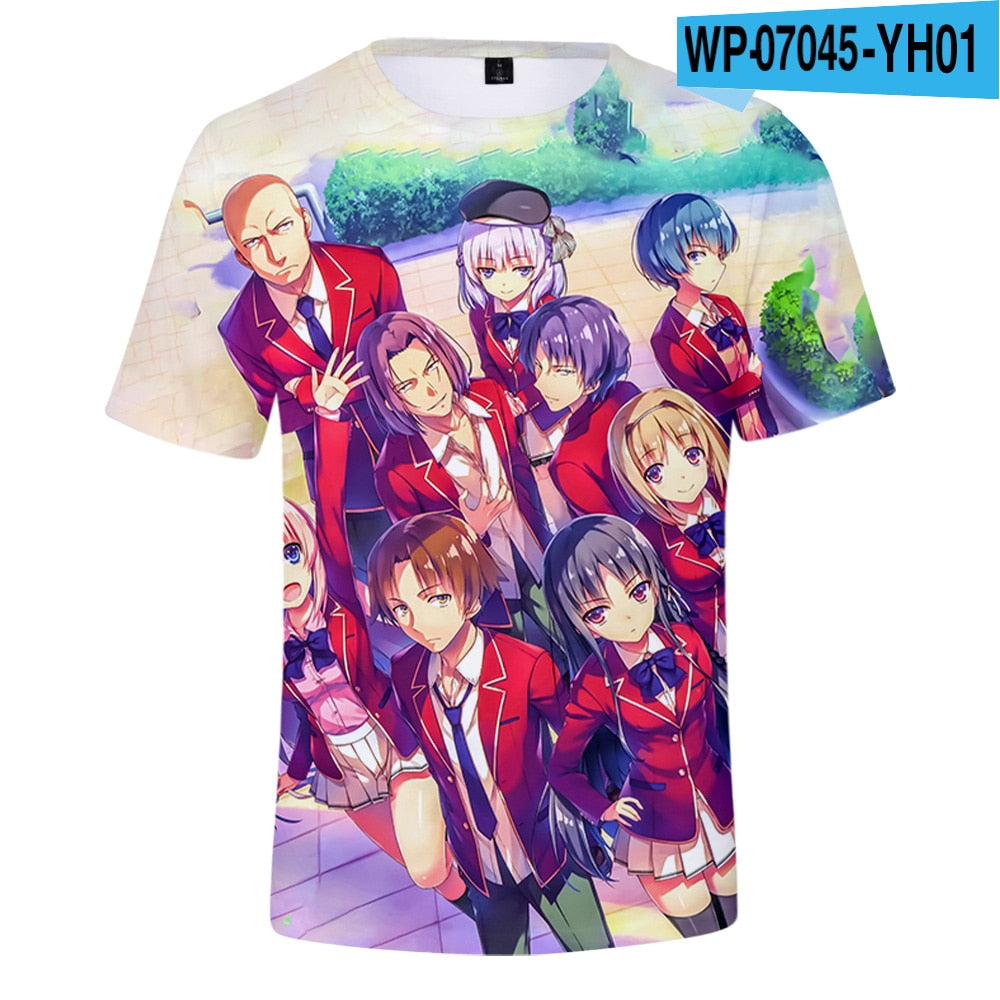 Classroom of the Elite Crewneck T-Shirts