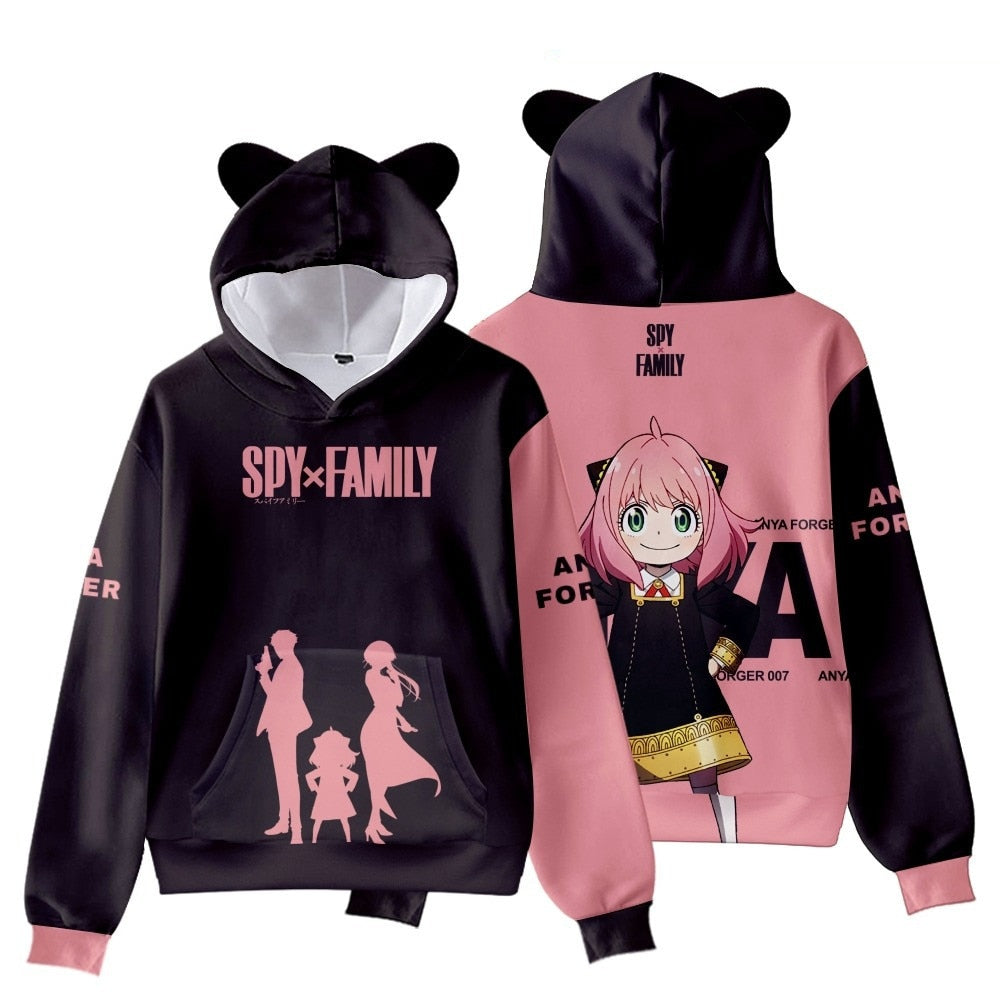 Spy X Family Ear Cute Hoodies