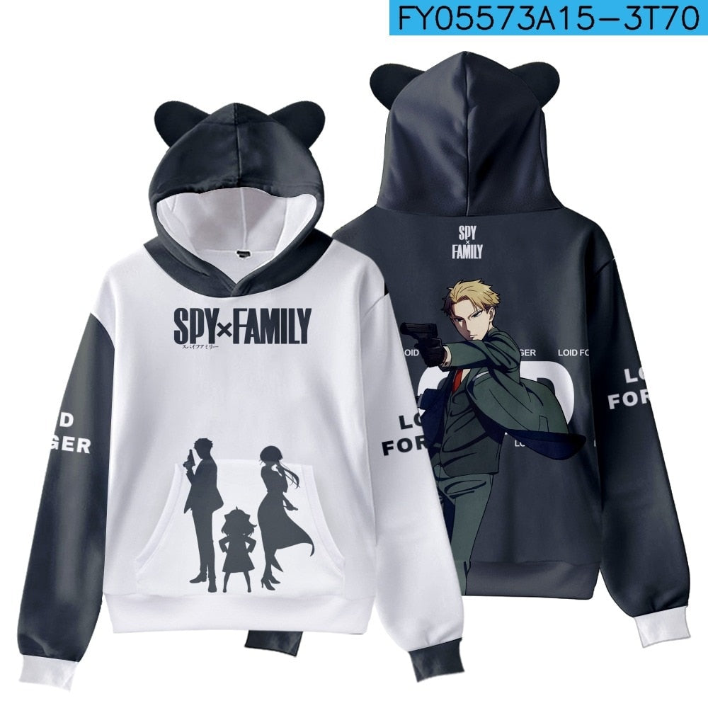 Spy X Family Ear Cute Hoodies
