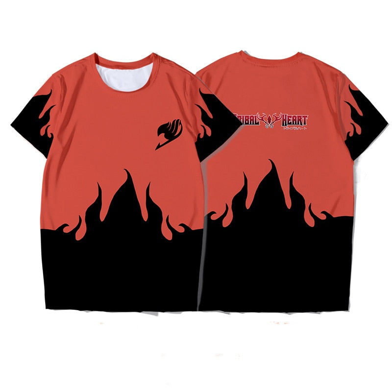Fairy Tail 3D Print T-Shirts