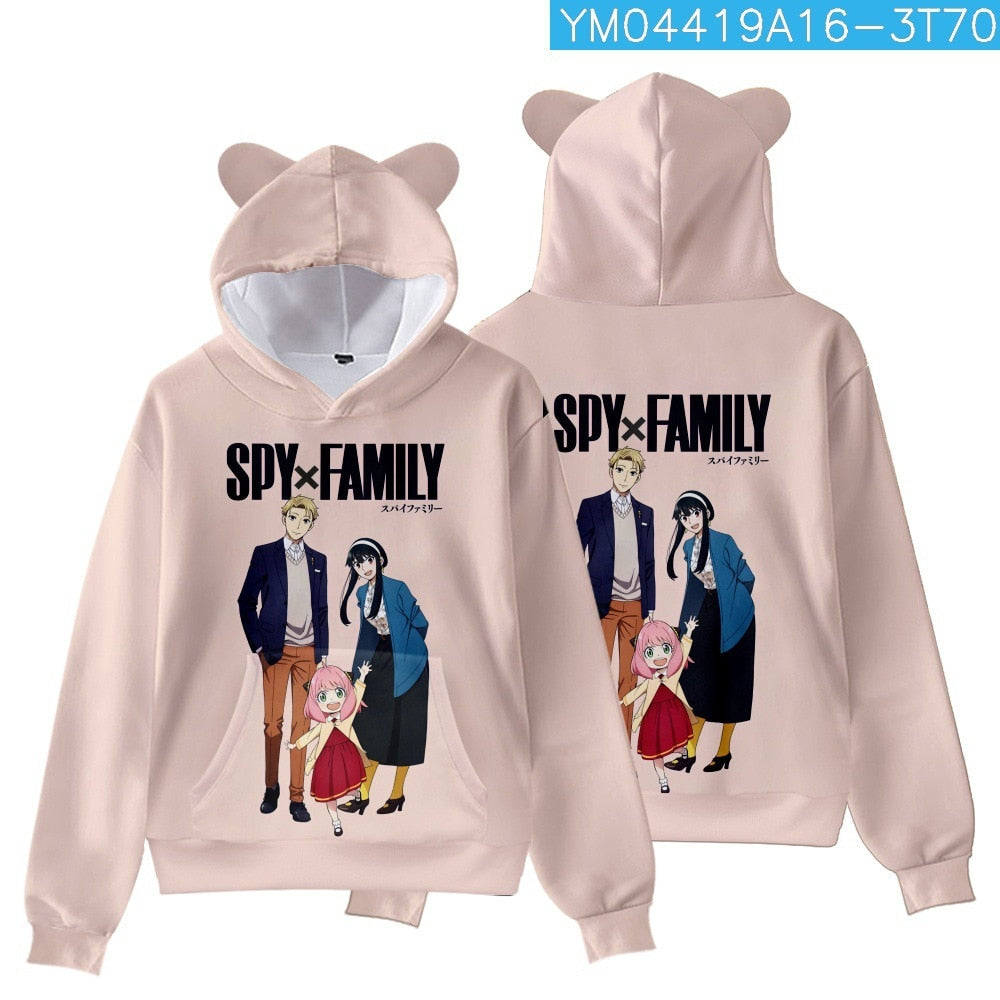 Spy X Family Ear Cute Hoodies