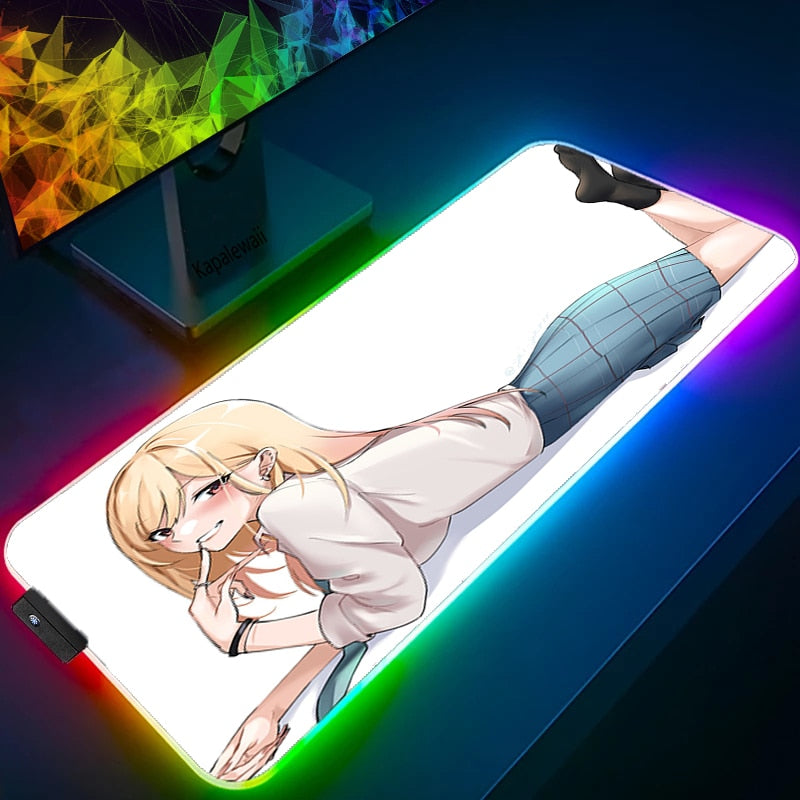 My Dress-Up Darling LED RGB Mousepad
