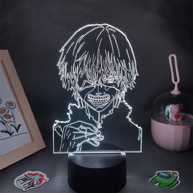 Tokyo Ghoul Kaneki Ken 3D LED Lamp RGB
