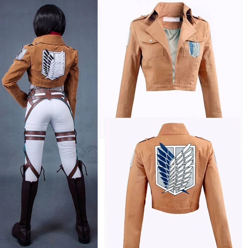 Attack on Titan Kyojin Mikasa Ackerman Cosplay