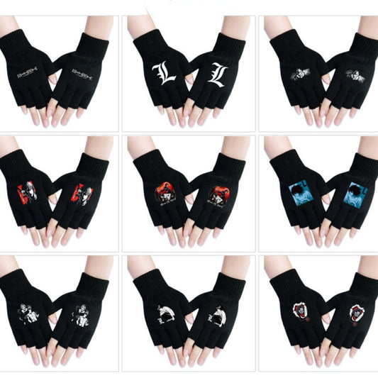 Death Note Half-finger Gloves