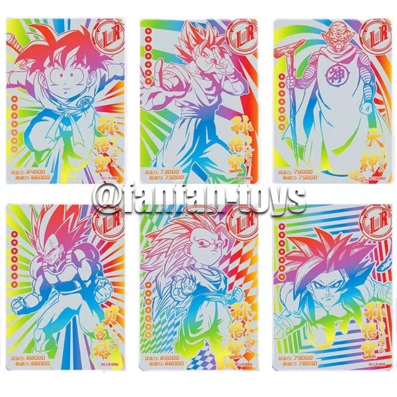 Dragon Ball Goku and Vegeta Cards
