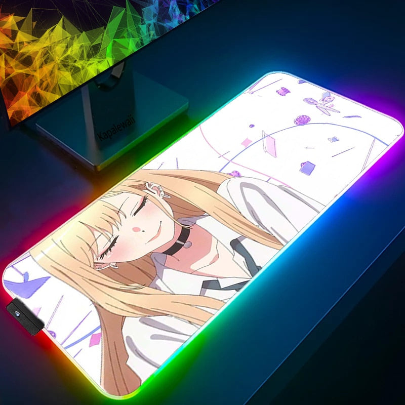 My Dress-Up Darling LED RGB Mousepad