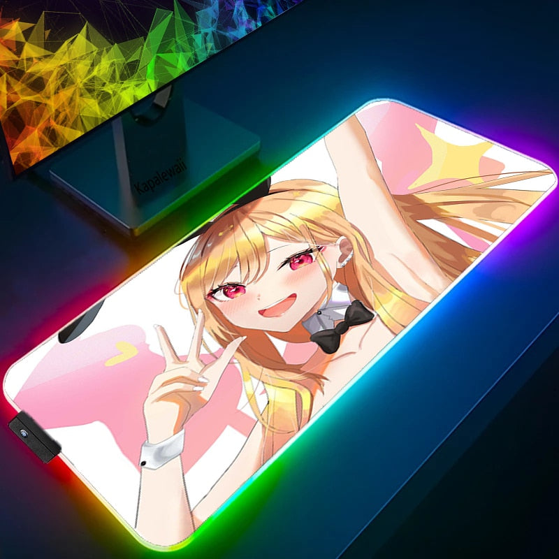 My Dress-Up Darling LED RGB Mousepad