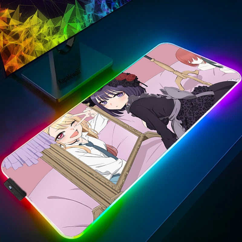 My Dress-Up Darling LED RGB Mousepad