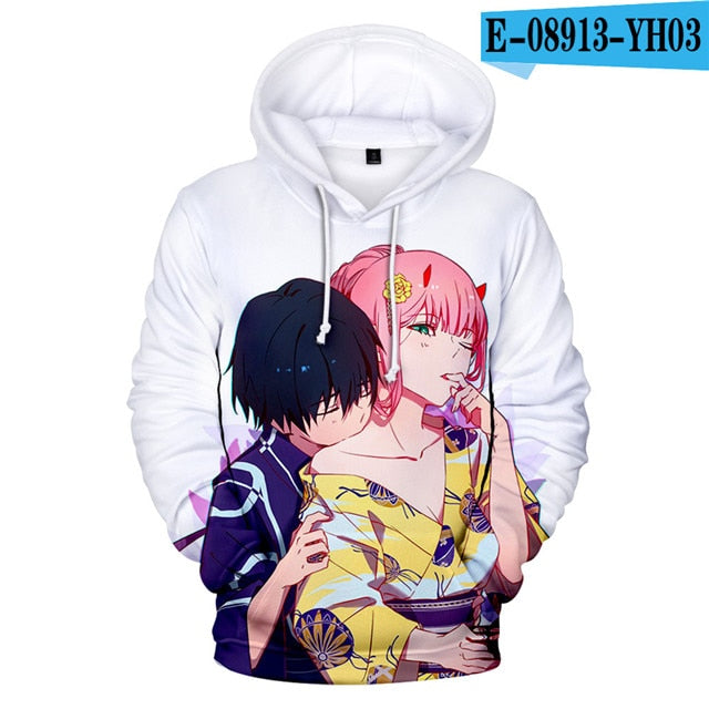 DARLING In The FRANXX 3D Hoodies