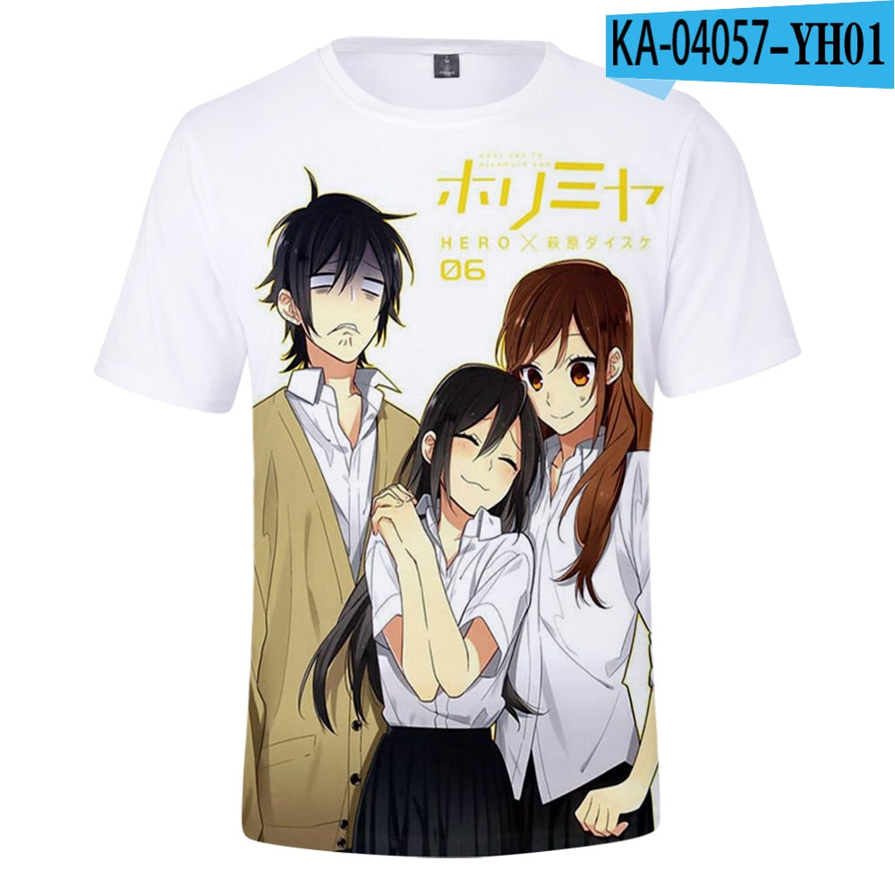 Horimiya 3D T-shirts