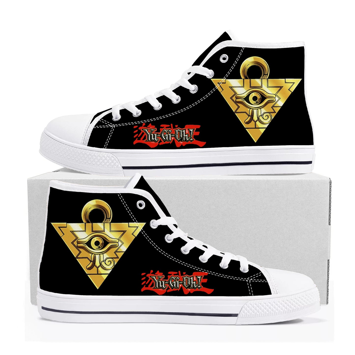 Yu-Gi-Oh Yami Mutou High Top Sneakers – Anime Fantasy Land