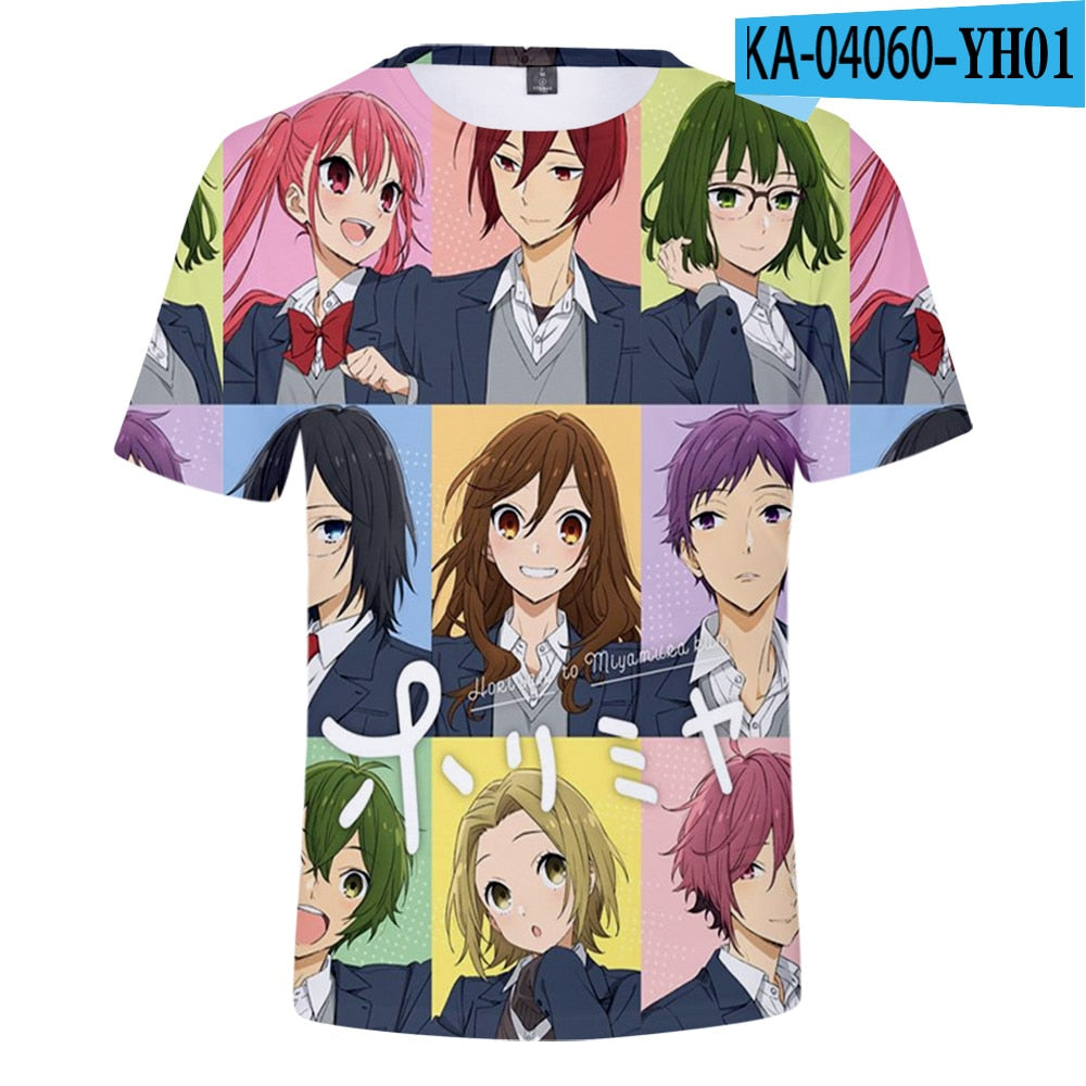 Horimiya 3D T-shirts