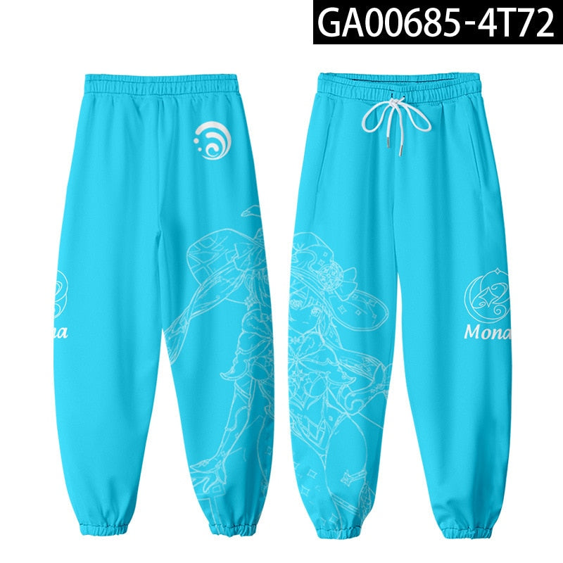 Genshin Impact Klee Xiao Cosplay Pants