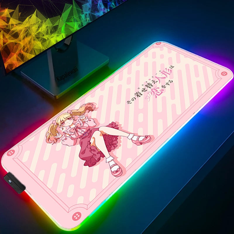 My Dress-Up Darling LED RGB Mousepad