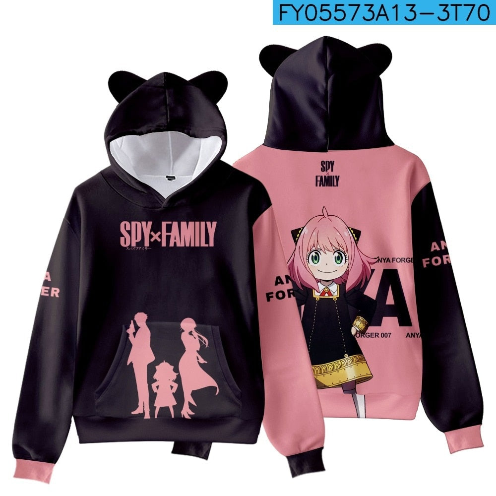 Spy X Family Ear Cute Hoodies