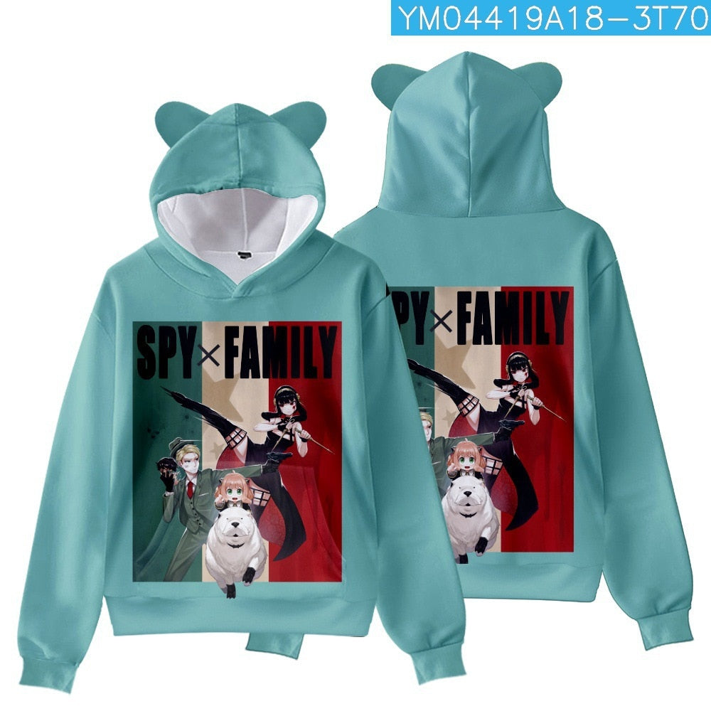 Spy X Family Ear Cute Hoodies