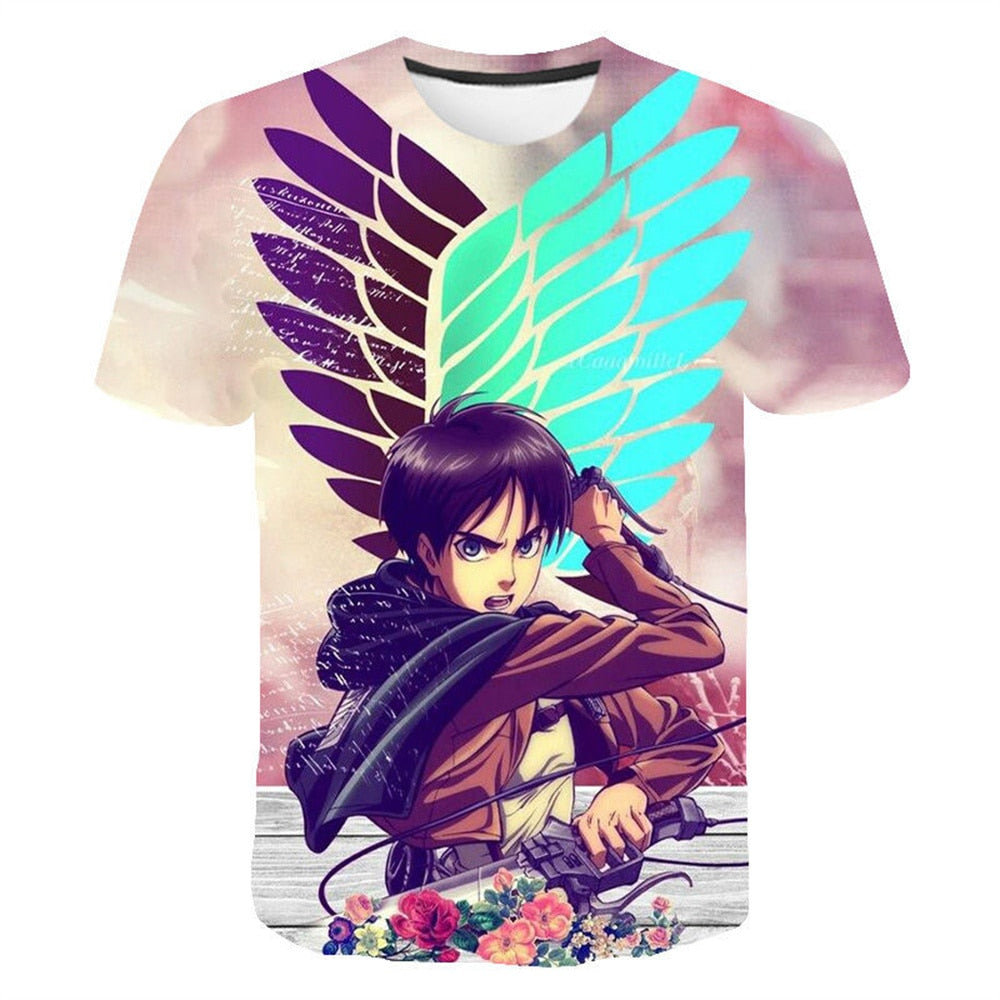 Manga Attack On Titan T Shirts