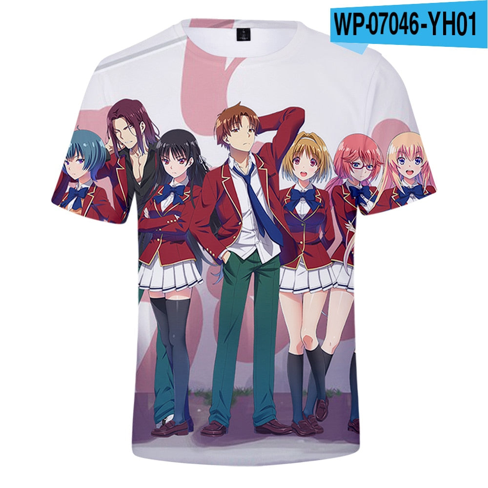 Classroom of the Elite Crewneck T-Shirts