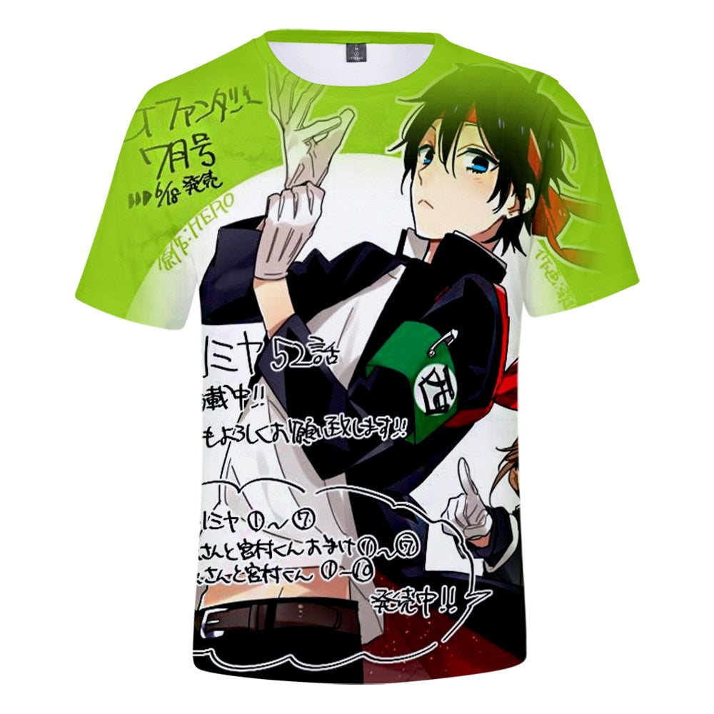 Horimiya 3D T-shirts