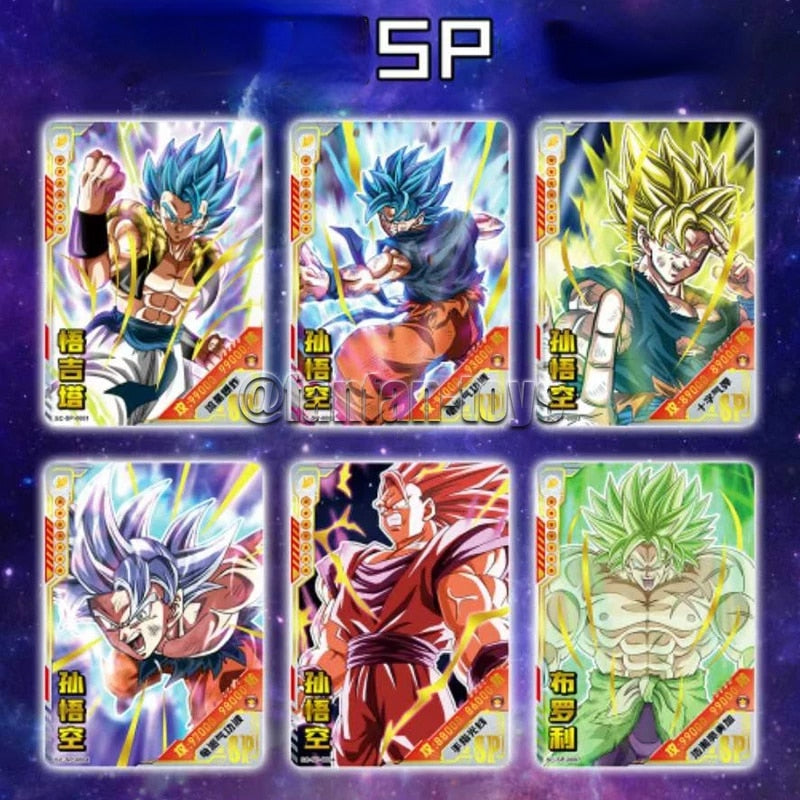 Dragon Ball Goku and Vegeta Cards