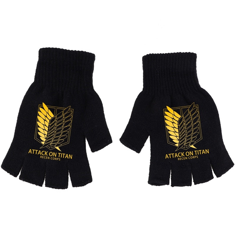 Attack On Titan unisex Gloves