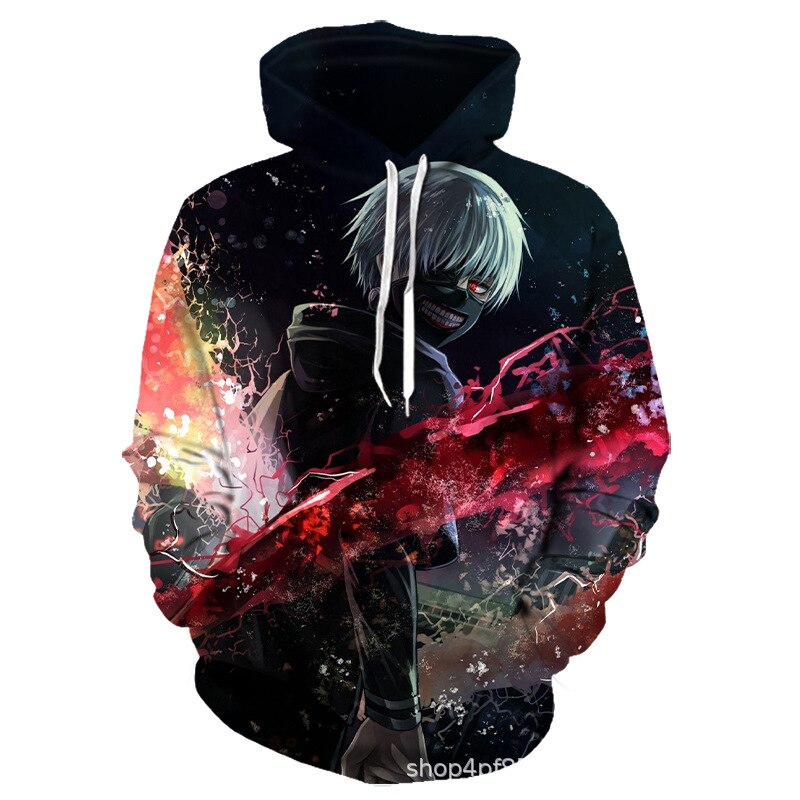Tokyo Ghoul 3D Hoodies