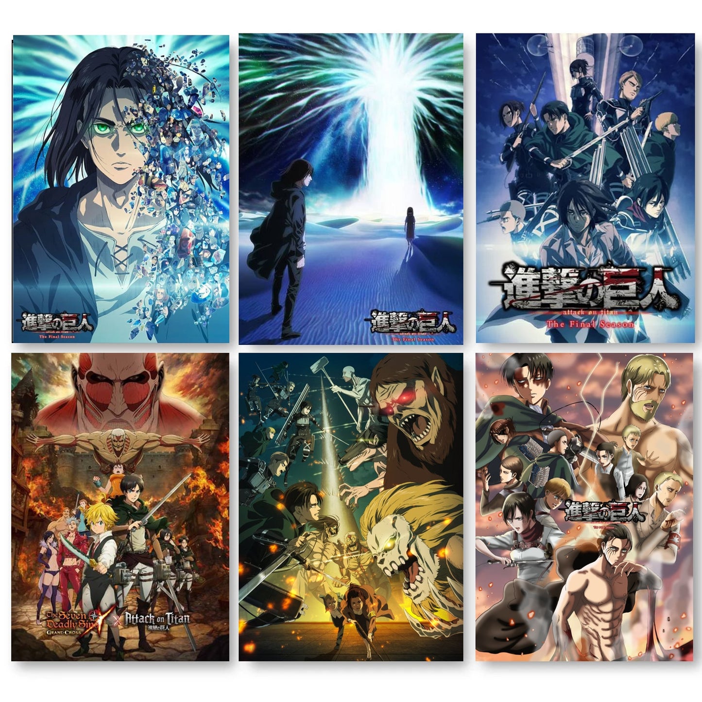 Attack On Titan Home Decor Posters