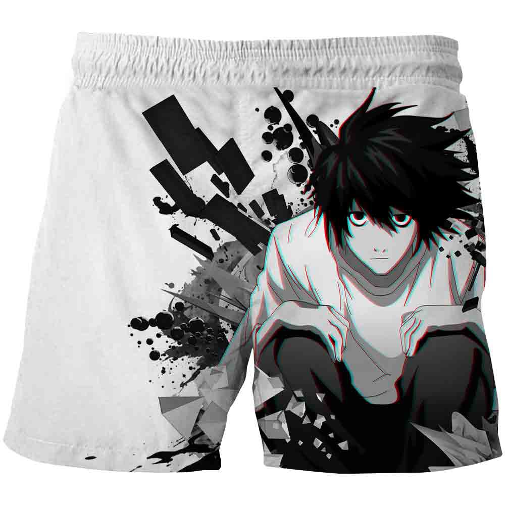 Death Note Yagami Cosplay Short Pants