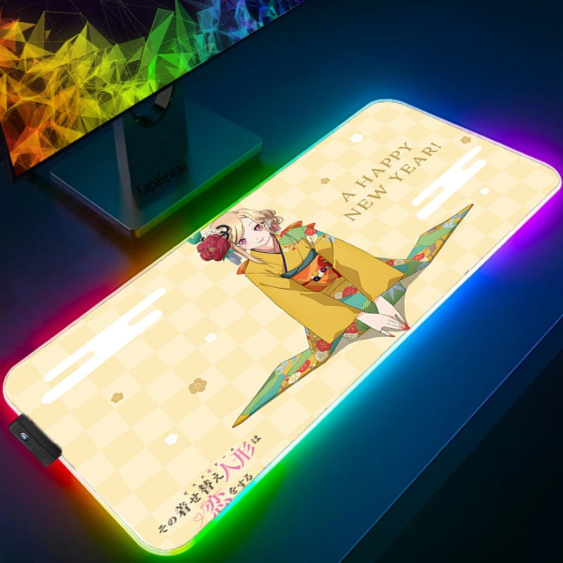 My Dress-Up Darling LED RGB Mousepad
