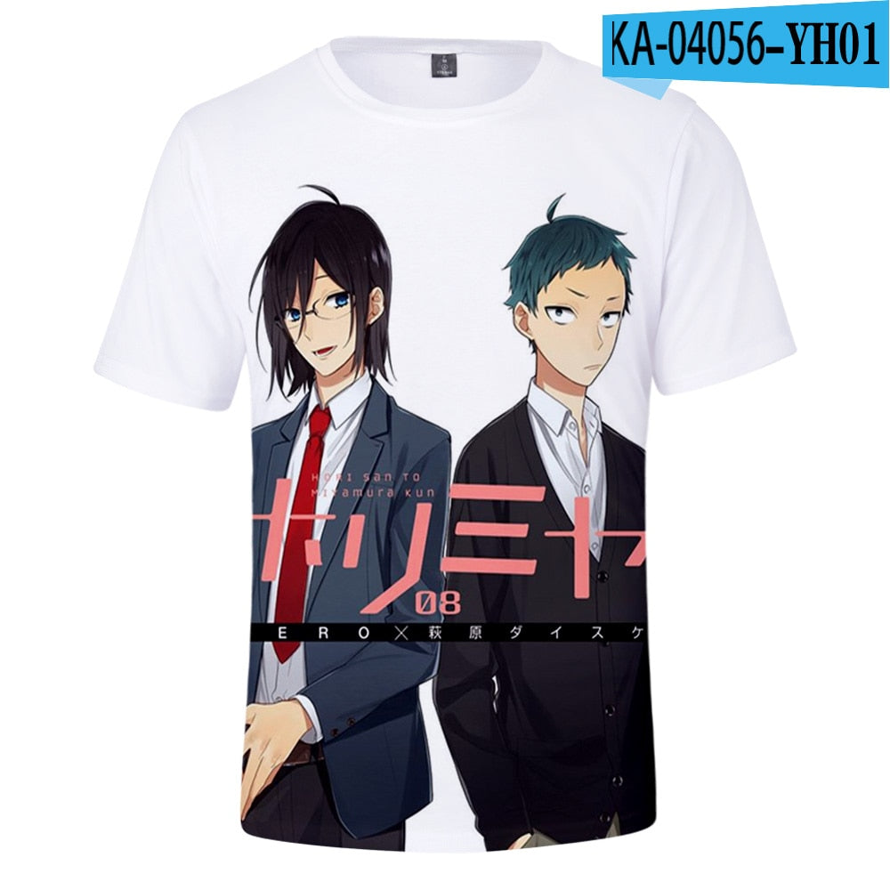 Horimiya 3D T-shirts