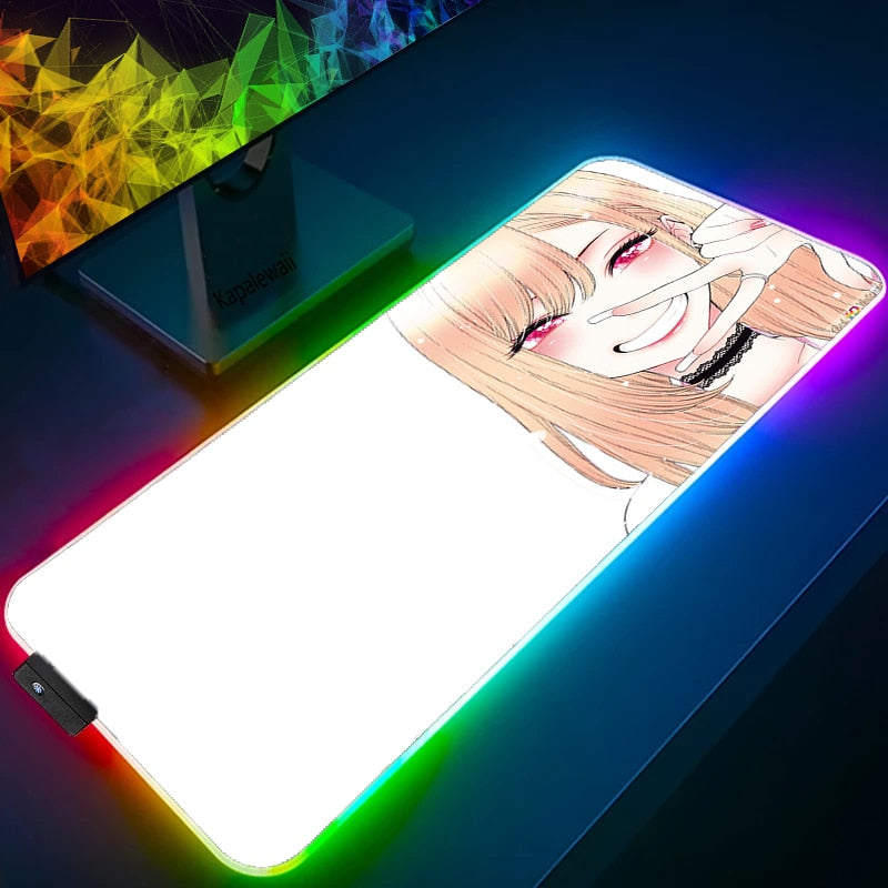 My Dress-Up Darling LED RGB Mousepad