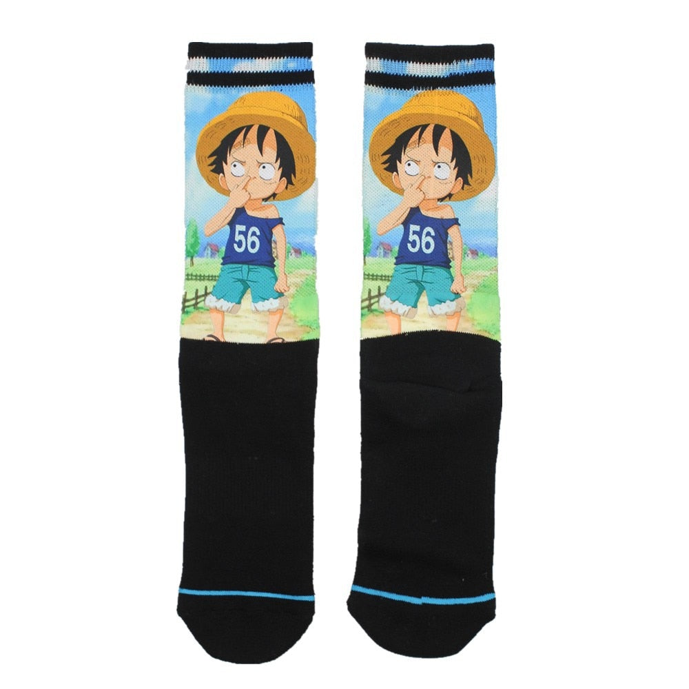 One Piece Anime Socks