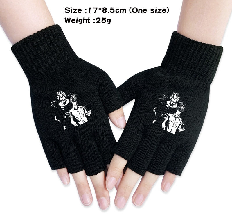 Death Note Half-finger Gloves