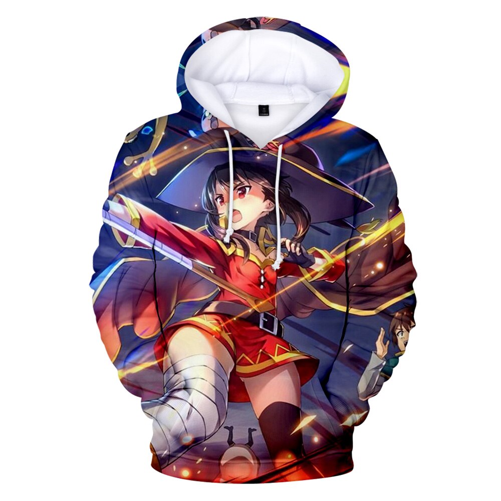 Megumin Konosuba 3D Hoodie