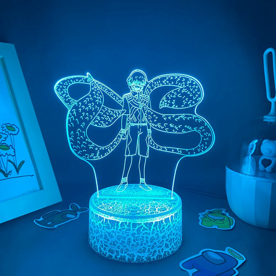 Tokyo Ghoul Kaneziki 3D Neon Led Night Lights
