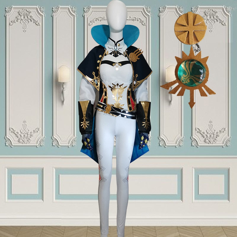 Game Genshin Impact Jean Gunnhildr Cosplay