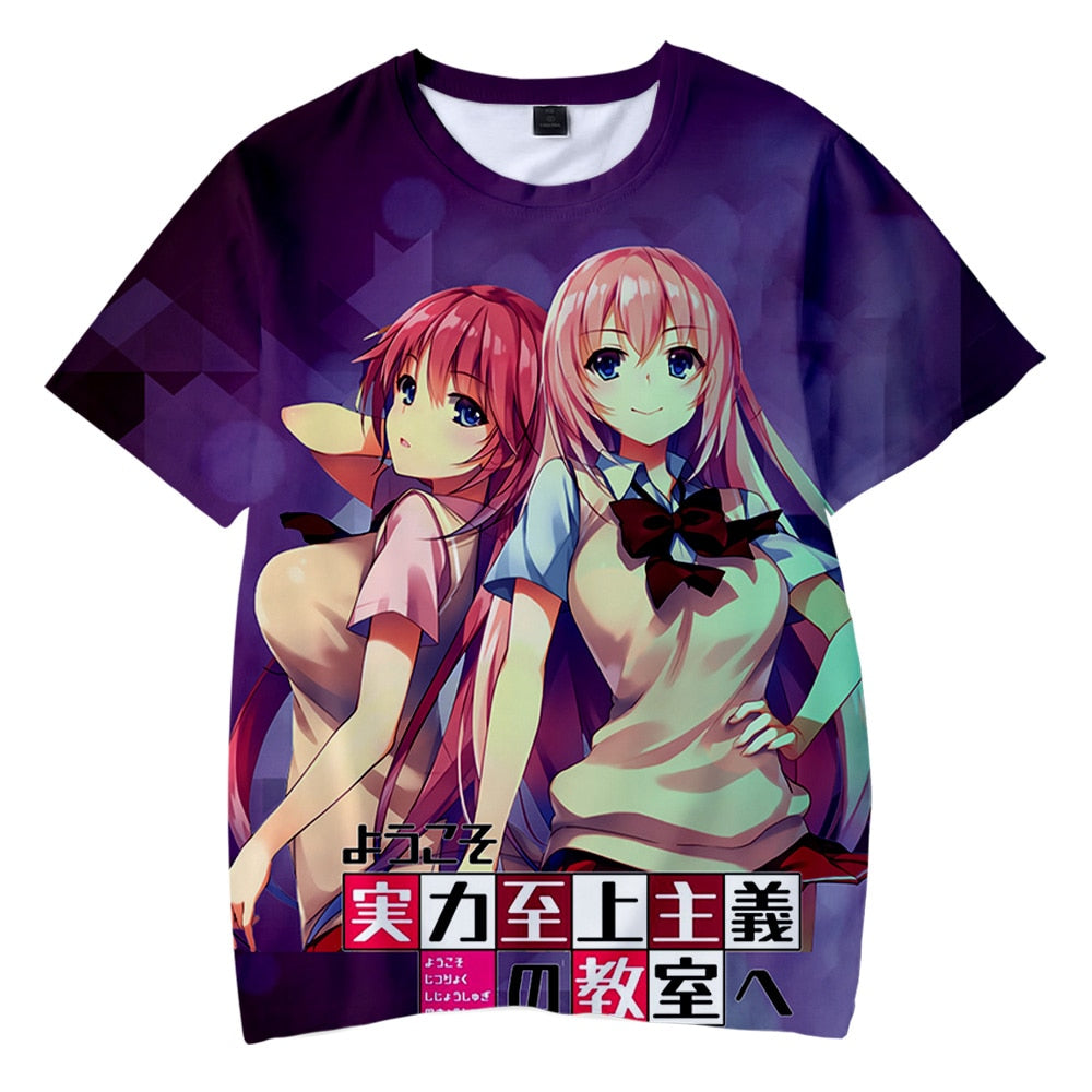 Classroom of the Elite Crewneck T-Shirts