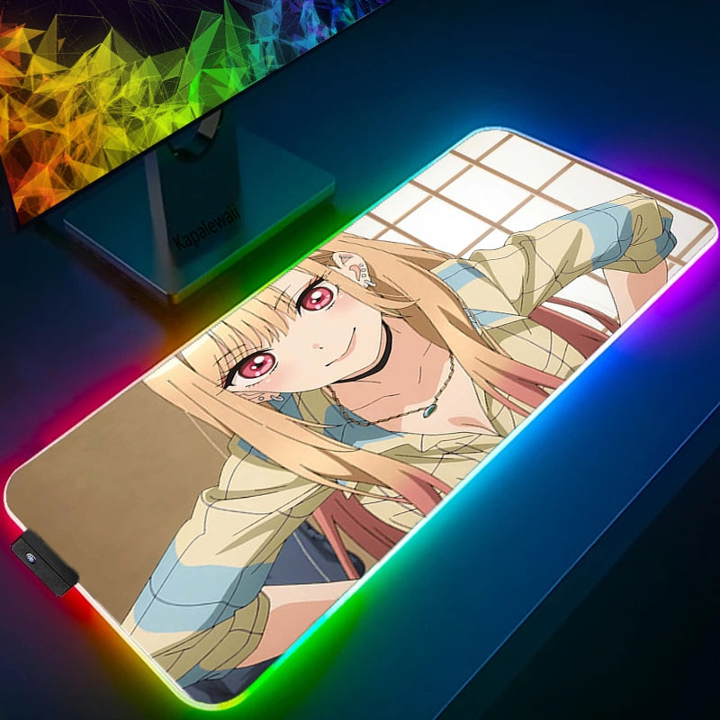 My Dress-Up Darling LED RGB Mousepad