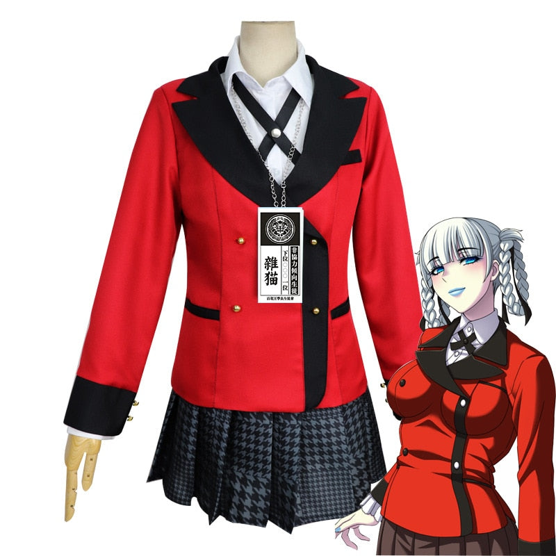 Kakegurui Jabami Yumeko Cosplay