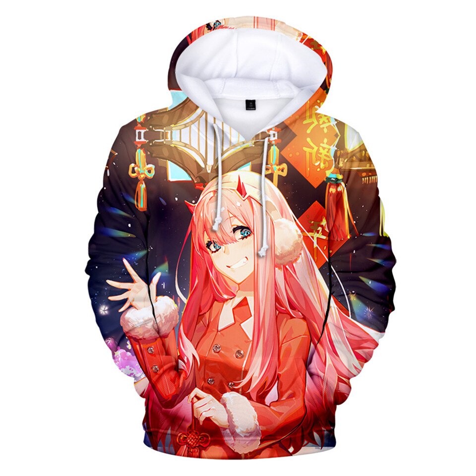 DARLING In The FRANXX 3D Hoodies