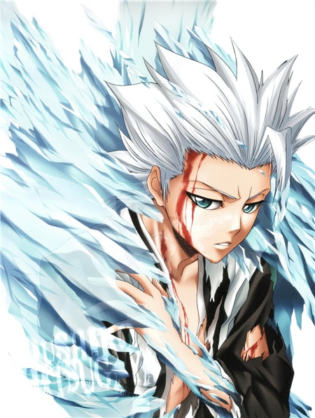 Bleach kenpachi Gotei Figure Poster